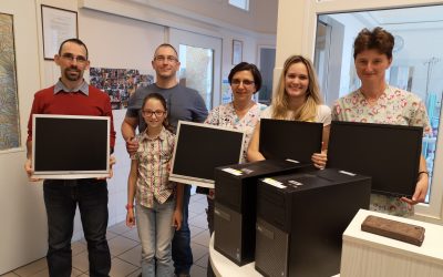 Új monitorokat és számítógépeket kapott a Diabétesz Osztály