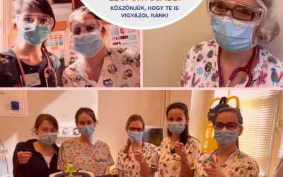Köszönjük! – videó az I. Sz. Bókay Gyermekklinika munkatársaitól